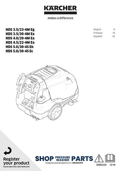 Karcher HDS Super Class Operator Manual