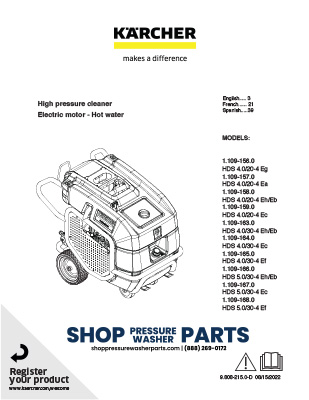Karcher Mojave Series Operator's Manual