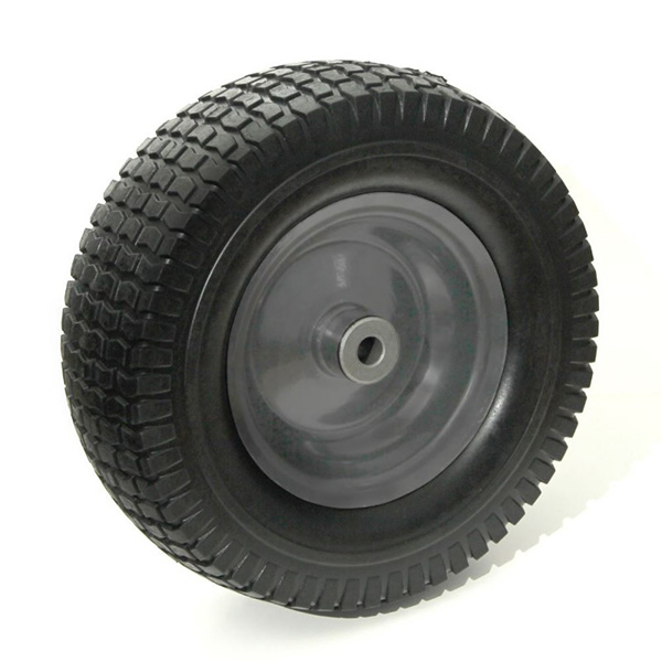 Wheel with 12 inch Flat Free Tire