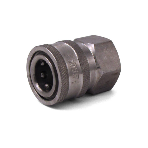 Stainless 3/8 in Quick Coupler x FPT - 8.707-125.0