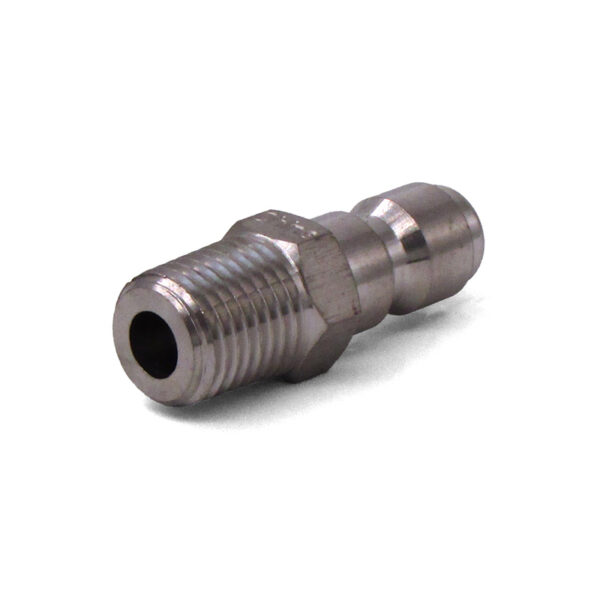 Stainless 1/4 in MPT x Quick Coupler Nipple - 8.707-140.0