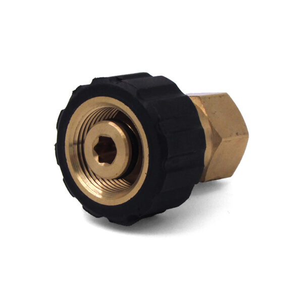 M22 F x 3/8 in FPT Brass Twist Seal Socket - 8.709-530.0