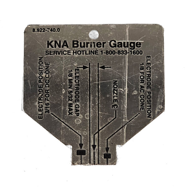 8.922-740.0 - KNA Burner Electrode Gauge