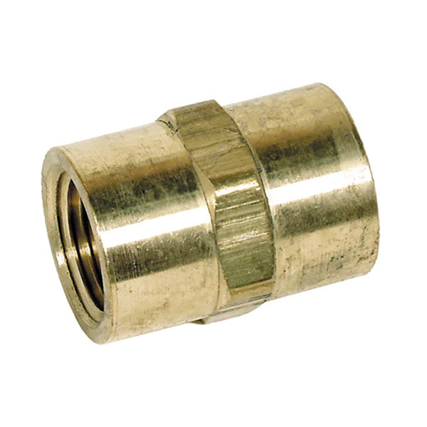 Hex Coupling, 3/4" Brass