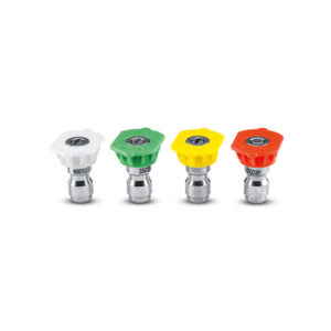 General Pump Q-Style Nozzle 4-Pack with White, Green, Yellow, and Red Nozzle