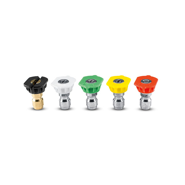 General Pump Q-Style Nozzle 5-Pack with Black, White, Green, Yellow, and Red Nozzle