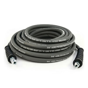 Non-Marking Hose, Gray, 50 ft. x 3/8", 4200 PSI 1-Wire, SWxSO