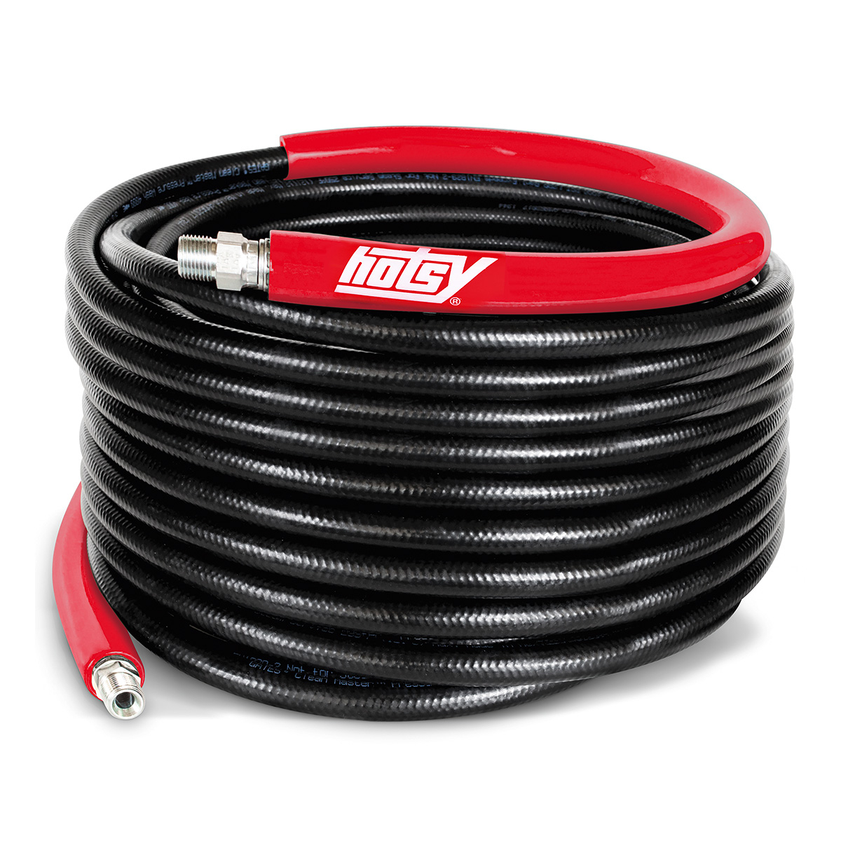 Hotsy Hose, 200 ft. x 3/8", 6000 PSI 2-Wire, SWxSO
