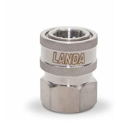 Landa Stainless Steel Coupler 3/8 inch FPT - 9.114-624.0