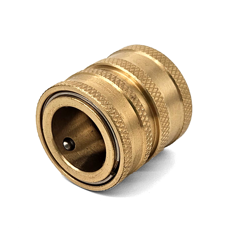 Quick Coupler, 3/4" FGH, Brass, MTM Hydro