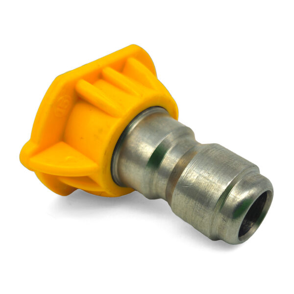 Q-Style Quick Connect Nozzle, 15 Degree Yellow, General Pump - Image 2