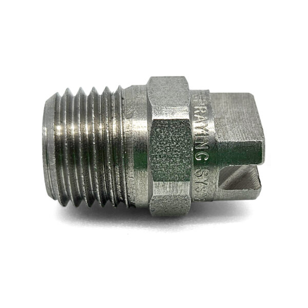 VeeJet® Nozzle, 65 Degree, 1/4" MPT Stainless, Spraying Systems - Image 2