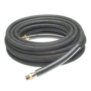 Smooth Non-Marking Hose, Gray, 3/8" ID, 1-Wire