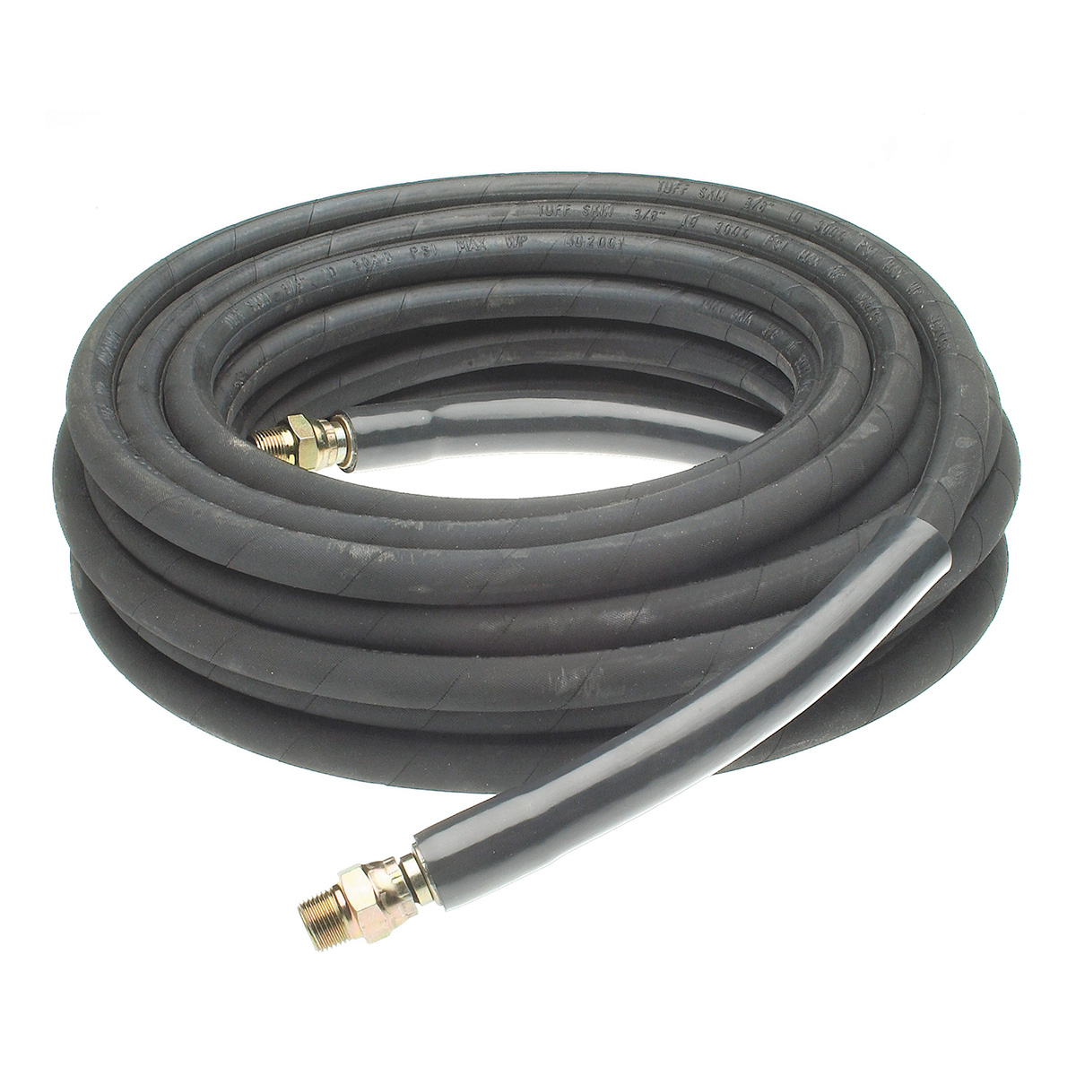Smooth Non-Marking Hose, Gray, 50 ft. x 3/8", 1-Wire
