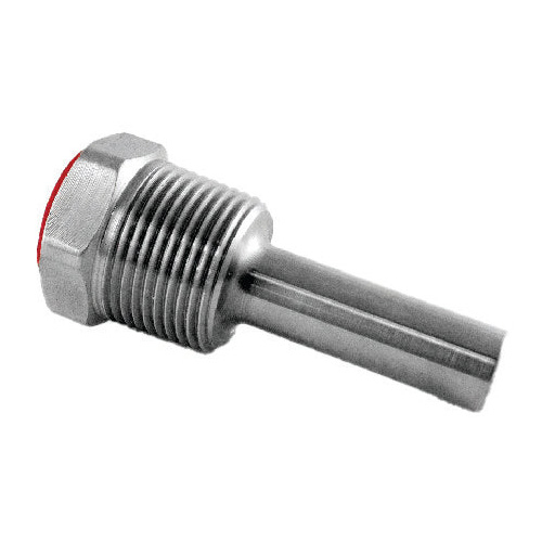 Temperature Gauge Thermwell, Stainless Steel