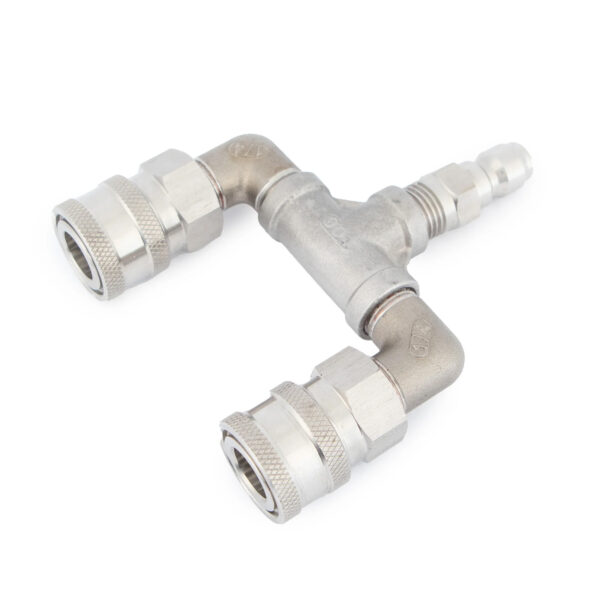 Twin Nozzle Connector Coupler